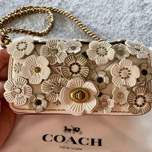SOLD Coach 1941 Dinky Mini Tea Rose Crossbody Purse
